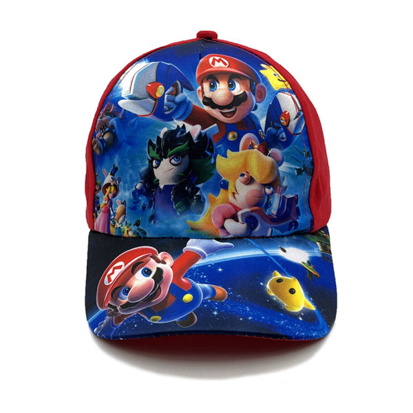 Super Mario Bros cap justerbar hatt för barn - B-red