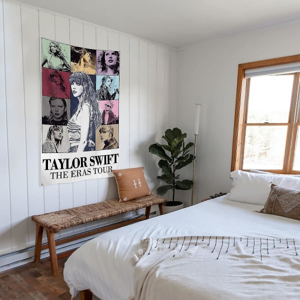 Taylor Music Tapestry Flag 3x5 Ft Berømt musiker Koncertalbum Plakat College Dorm Tapestry Væghængende boligindretning