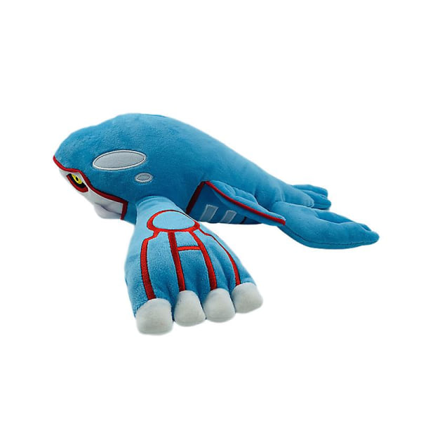 Kyogre Blå Hval Plys Legetøj Blødt Stoppet Dyr