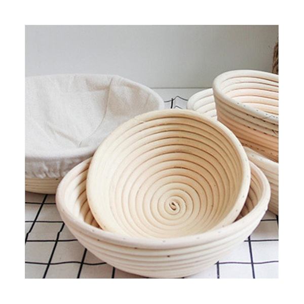 22x8,5 cm Jäsningskorg, Bröd Jäsningskorg Linne Liner Tyg Surdegsbröd Baktillbehör