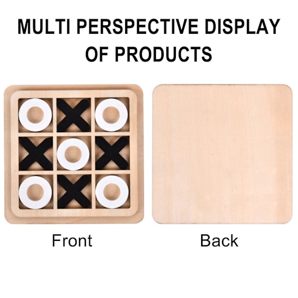 Nolli ja Ristit Lapsille Lautapeli Sisäpeli Tac-toe Nolli