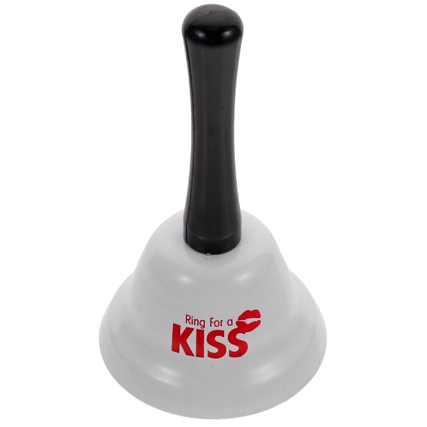 Ring For A Kiss Bell Bærbar Håndklokke Bryllup Jublende Klokke Nyhed Romantisk gave