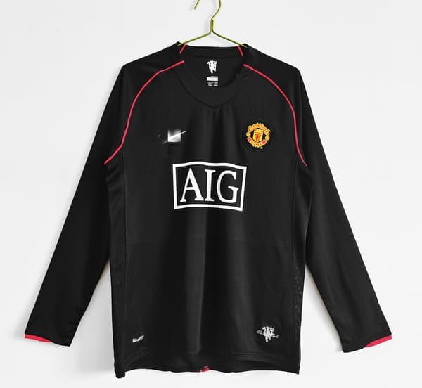 Retro legende 07-08 Manchester United bortedrakt lang Vidic NO.15 S