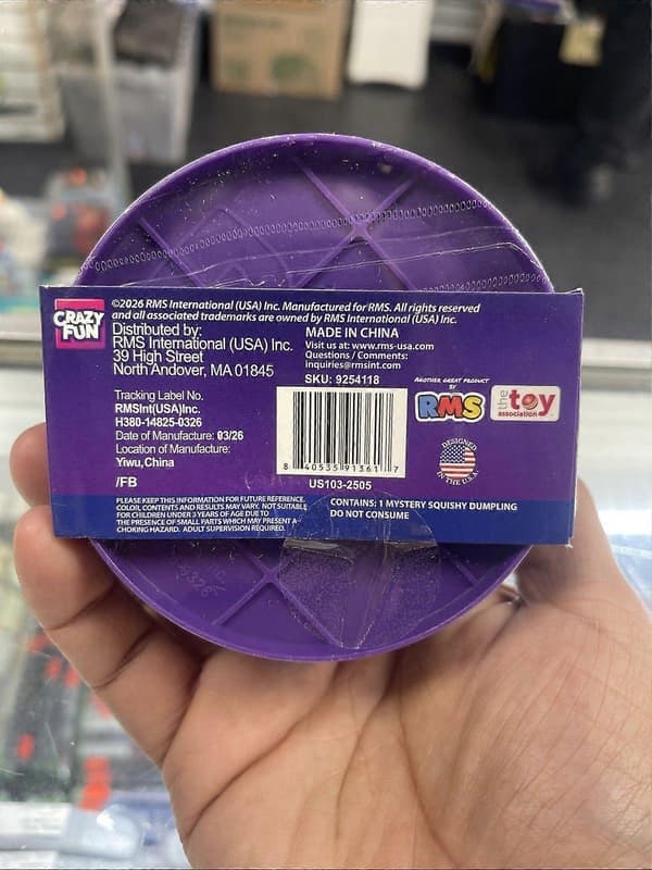 Crazy Fun Blød Bolle Galaxy Edition Mystiske Dumpling Samleobjekter Stressaflastende Legetøj - Lilla Damperkurv Tilfældig Farve