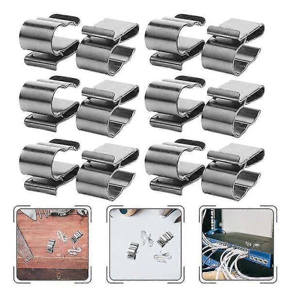 50 stk. Solpanel Kabelclips