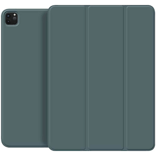 Skyddande Fodral för iPad Pro 12.9 tum med Pennhållare DARK GREEN