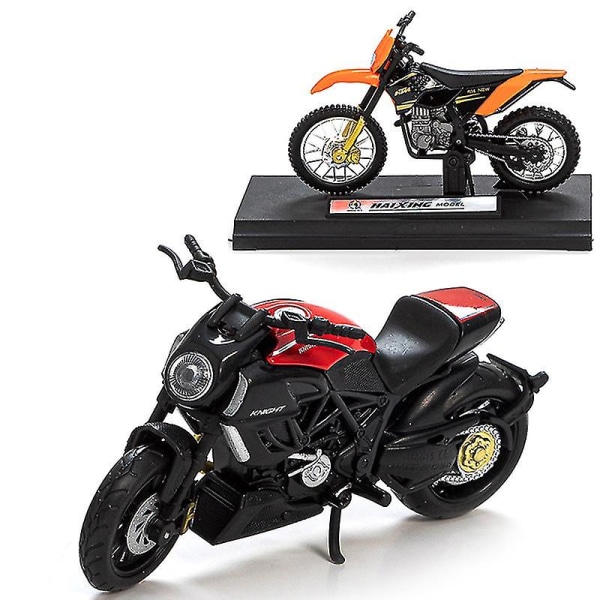 1:18 Säljer Legering Motorcykel Modell Simulering Motorcykel Tillbehör Leksaker Presenter