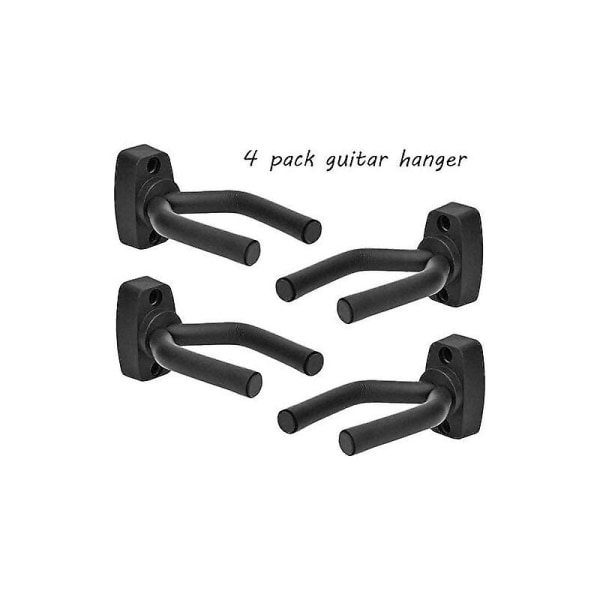Crday Gitarholder Gitarstativ 4 Stykker Veggmontering For Akustisk Gitar, Klassisk Gave