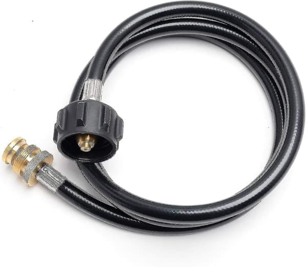 Propan Slange Adapter, Forbinder 1lb Grill til 20lb Gastanke, Til Bærbar Grill, Buddy Varmelegeme