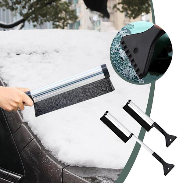 Multifunksjonell bil snøfeiebørste Vinter snøfjerning verktøy Snøskraping brett Avisingsspade
