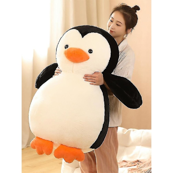 22/50cm Jätte Mjuk Pingvin Gosedjur Plysch Djur Leksak Soffa Säng Kuddar Varma 30cm