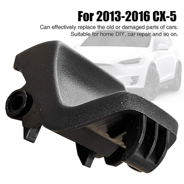 Keskikonsolin kannen lukko Mazda 2013-2016 Cx-5 käsinojan laatikon nuppi ammattiauton sisäosat musta