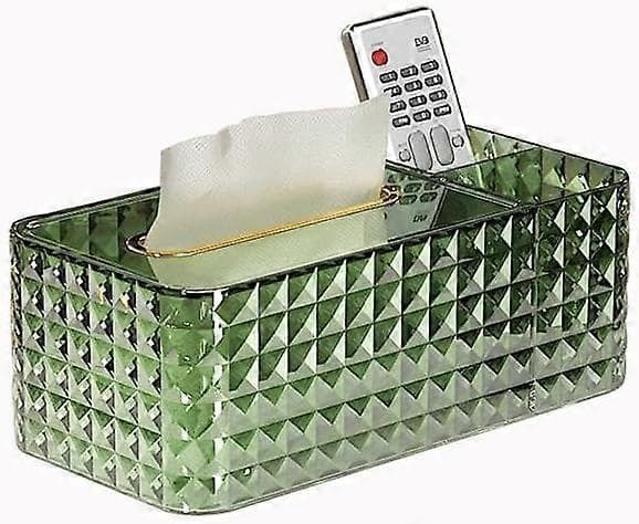 Servettbox, Multifunktionell Servettbox Akryl (Grön)