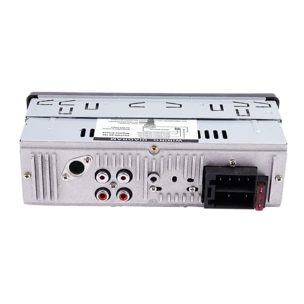Bluetooth Vintage Bilradio Mp3-afspiller Stereo Usb Aux Klassisk Bil Stereo Lyd