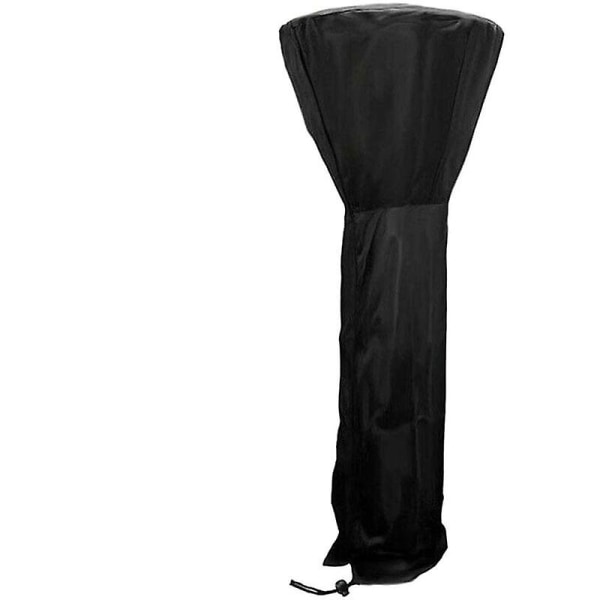 226x85x48cm Musta vedenpitävä 210d Oxford Lämmitetty päivänvarjon cover, Pation lämmittimen cover, lämmittimen cover