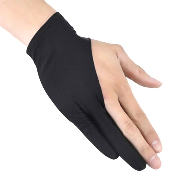 Piirtoalustan hansikas - Medium Black