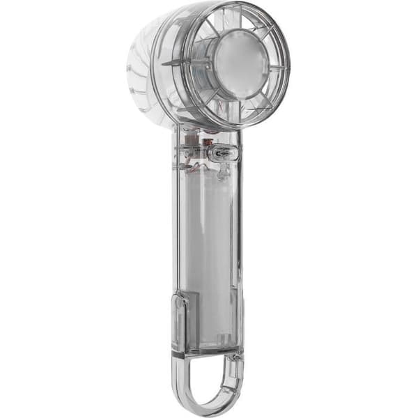 Werwing halvlederblæser, mini gennemsigtig USB turbo halsblæser (sort), AquaForge