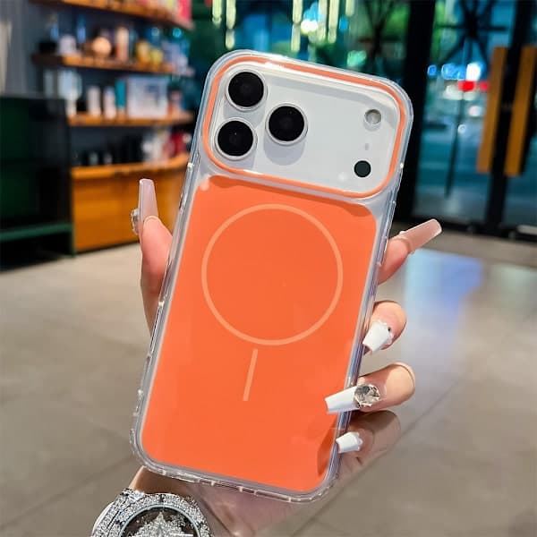 iPhone 17 Pro Max mobildeksel, oransje iPhone17Promax iPhone17Promax