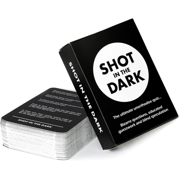 Shot in the Dark: The Ultimate Unorthodox Quiz Game | 2+ spillere | Voksne og barn