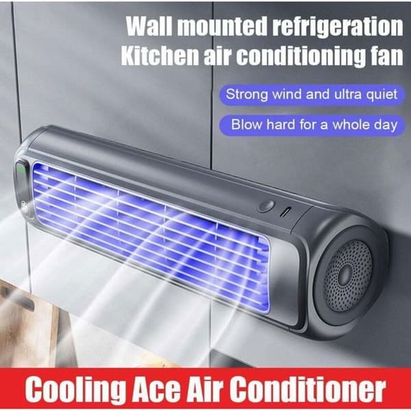 Bærbar Stille Køleventilator – 3 Hastigheder