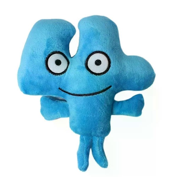 Gaibosi Anime Battle for Dream Island Plyschleksak BFDI Gosedjur Eld Blomma Löv Siffror X Gosedjur Pedagogisk Julklapp Four