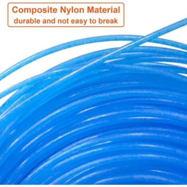 Nylonsnor til buskrydder - LUSKYKA® - Diameter 1,6 mm - Længde 100 m - Komposit nylonmateriale