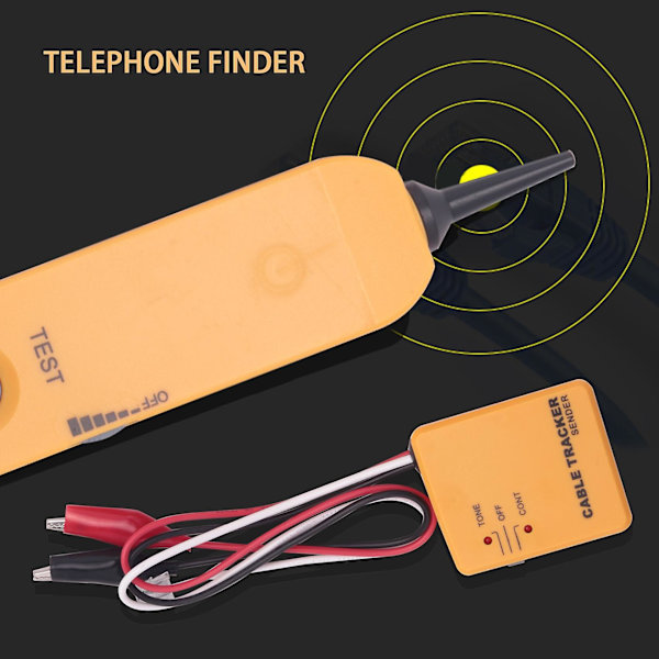 Kabel Finder Tone Generator Probe Tracker Wire Netværk Tester Tracer Kit