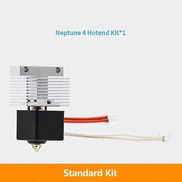 Profesjonelt Hotend-sett for Neptune 4/4pro 3D-printer Bimetallisk rørvarmeblokk Set D