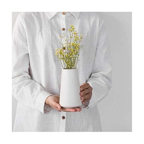 Hjem Keramisk Vase Dekoration Dekoration Skjult Luo Keramisk blomsterarrangement Tørret blomst Lu Bao Mini Flower Device