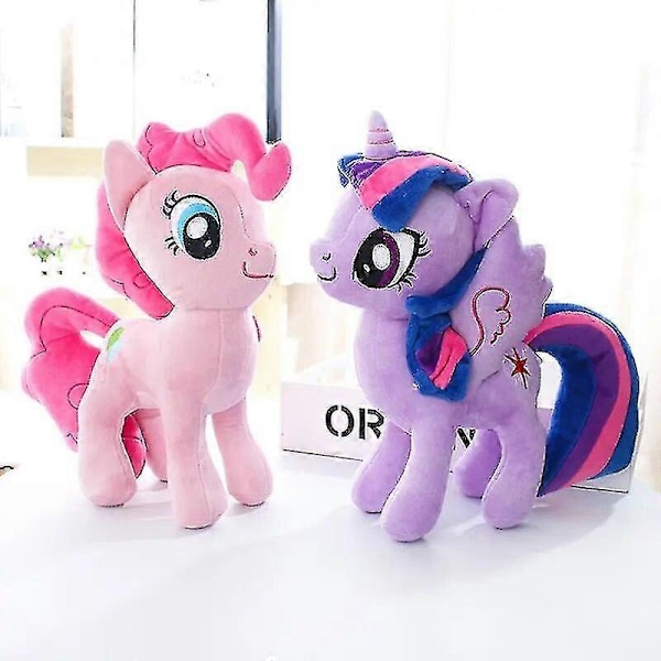 22-40 cm My Little Pony Leksak Gosedjur Pinkie Pie Rainbow Dash Film TV Enhörningsleksaker Friendship Is Magic För Flickor Presenter Twilight Sparkle 40cm