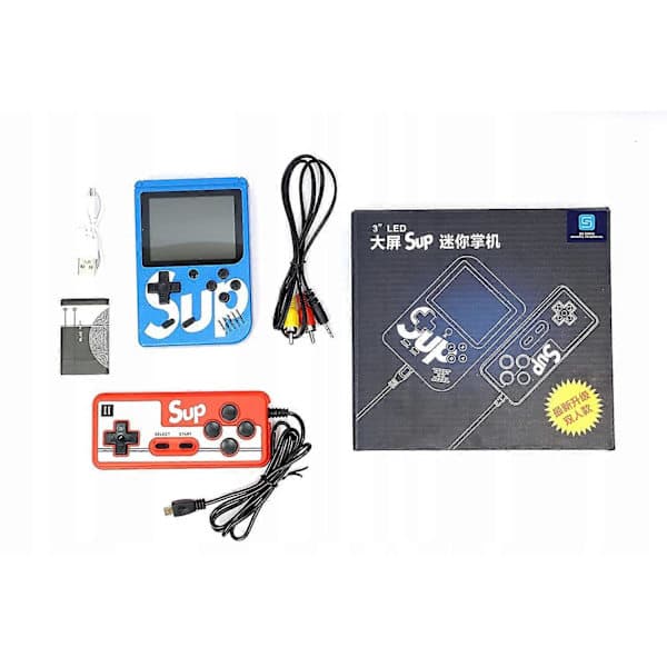 Mini Konsoll Retro 400 Gameboy Spillkontroller Mario TV
