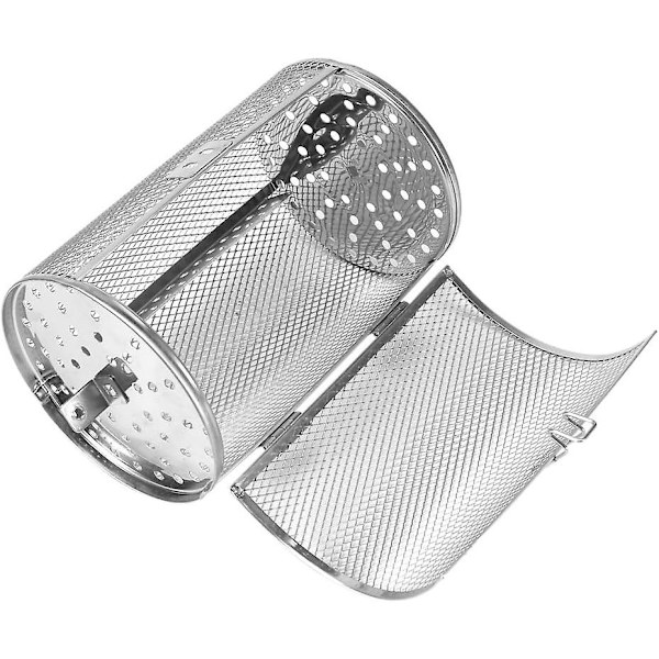 1 Stycke 12 * 18cm Elektrisk Ugn Tillämplig Bakningsbur Rotationsrulle Rostning Jordnötter Melon Nötter Kastanjer Bakverktyg