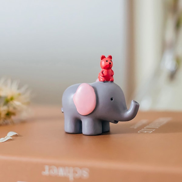 Kakunpäällinen baby , helmipalloja ja kruunukakkupohjia, koristeellisia minipalloja elefanttiteemalla Baby Shower -syntymäpäiväjuhlatarvikkeita Red mouse