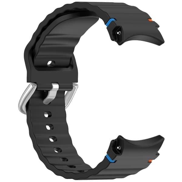 Samsung Watch 7 Wave-rem - Sølvspenne (fargebestandig)