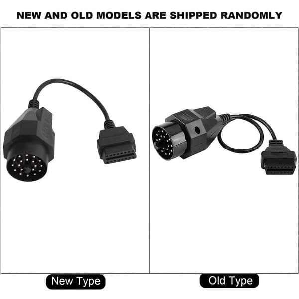 20 Pin til 16 Pin OBD2 Adapter Stik Scanner Kabel til E36 E38 E39 E46 E53 X5 Z3