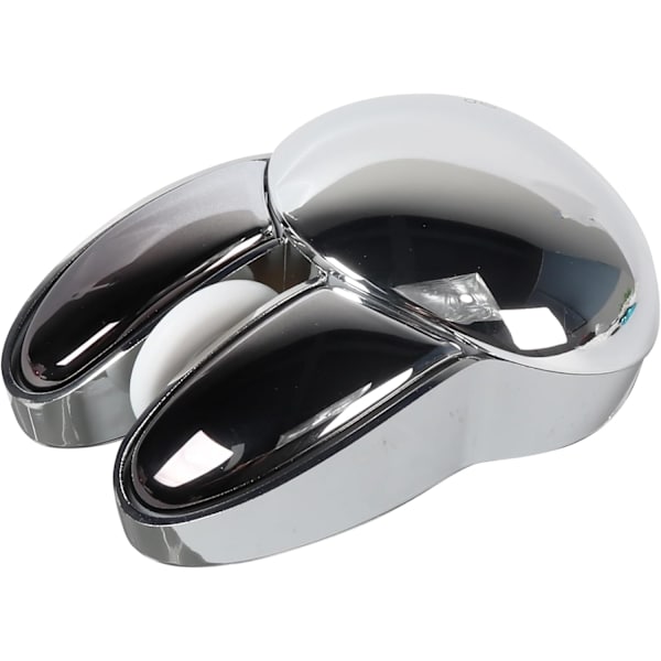 [2.4G+Bluetooth] Trådløs Bluetooth-mus 2.4G USB-computermus, lydløs dual-mode kaninformet trådløs mus til bærbar PC iPad, 1200dpi, sølv