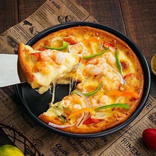 6" Pizza Pan Professional Premium Deep Dish Nonstick Leivinpannu