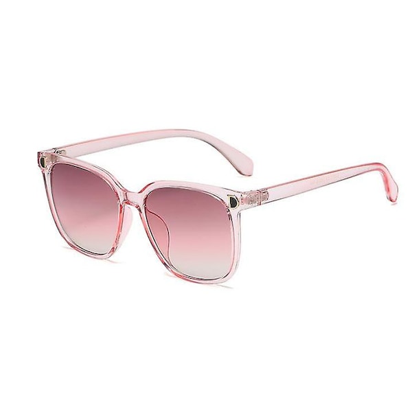 Tvådelade Mode Överdimensionerade Solglasögon Kvinnor Män Fyrkantiga Solglasögon Lyxmärke Design Vintage Rosa Gröna Glasögon Sexig Kvinna Color 1 Two piece
