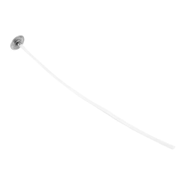 Voksede stearinlys væger (20 cm) 100 stk Hvid