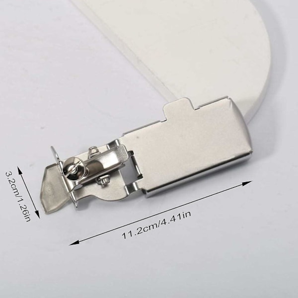 Multifunktionell magnetisk sömnadsguide, fållguide, multifunktionell linjal, sömnadsguide, fållguide för industriell lockstitch eller walking foot symaskin