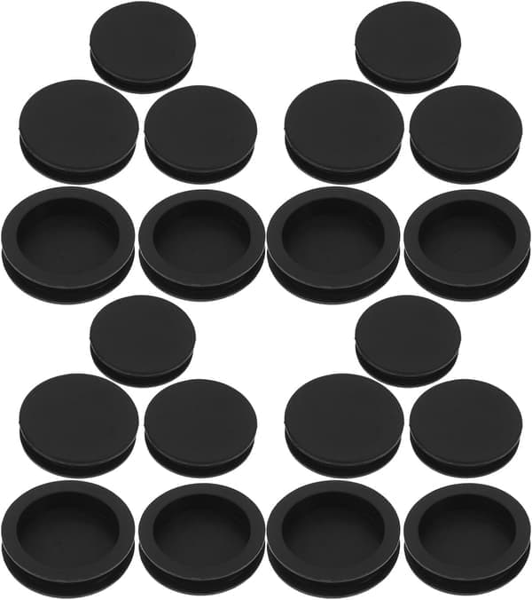 20 stk. silikonepropper til sparegrisudskiftning, sparegrisprop, silikoneforseglingsprop, blandet