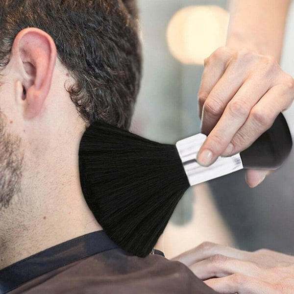 Barberkost Frisør Nakke Kost for Frisører Salong Barberer for å Fjerne Hårrester