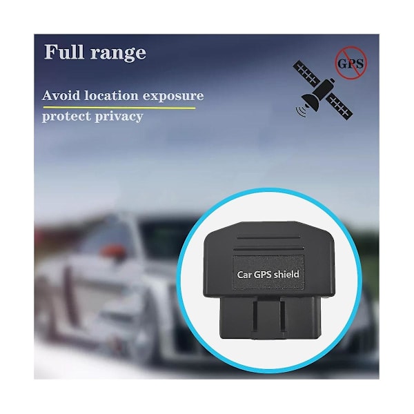 Bil GPS Anti-sporingsenhet Bil lader Obd GPS+beidou Signaldetektor Personvern Beskyttelse Anti-interf