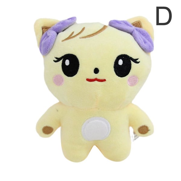 Blackpink Plys Dukke 18*12*9cm Jisoo Jennie Rose Lisa Dyrekarakter Stuff Gave Til Blink Friends Born Pink One-Size Yellow Cat