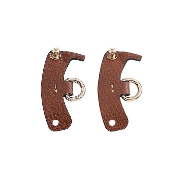 Rem til Longchamp taske - Tilbehør til taskeomdannelse Gratis formstanset til minitaske Skulderrem minitaske - Brown-gold