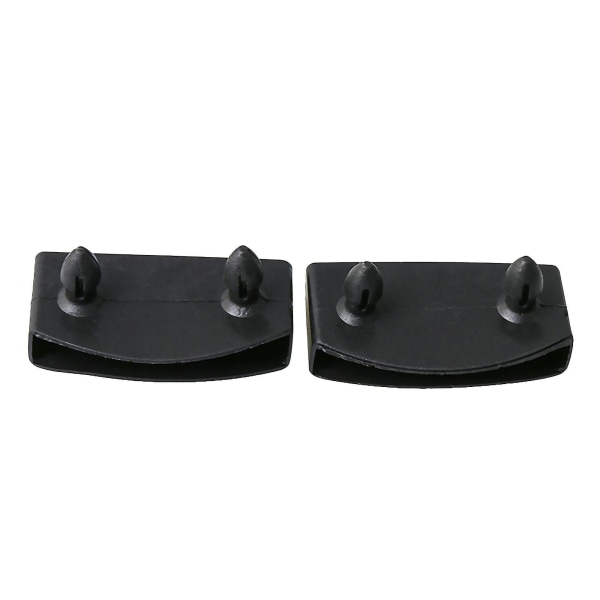 50pcs Bed Slat Plastic End Caps Holders 55mm Black -