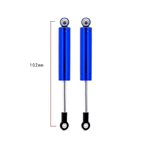 For D90 Scx10 Trx4 1/10 Simulaatio Sisäänrakennettu Jousi Kiipeilyauto Tasainen Juoksu Maastoajo ,62mm