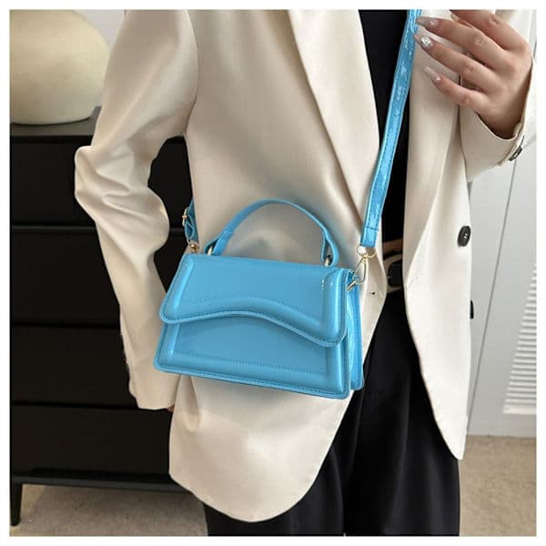 Skuldervesker Messenger Bag BLÅ blå blue