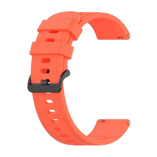 Silikonerem til Xiaomi Watch S1 Active / Watch Color 2 Orange Red