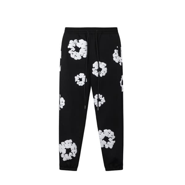 Hettegenser sett Denim Tears Hettegenser og Buksesett Black M